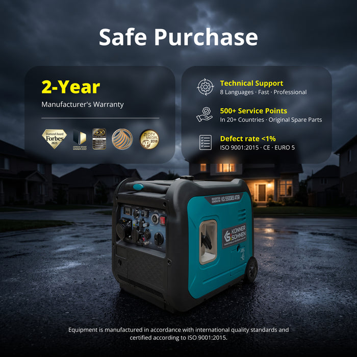 Inverter generator KS 5500iE S ATSR