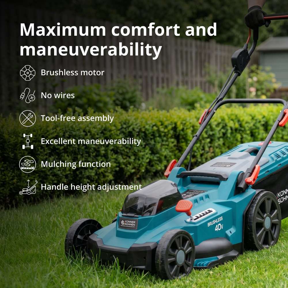 Promotional Lawn Care Set KS 43LM-BCT40V-SET