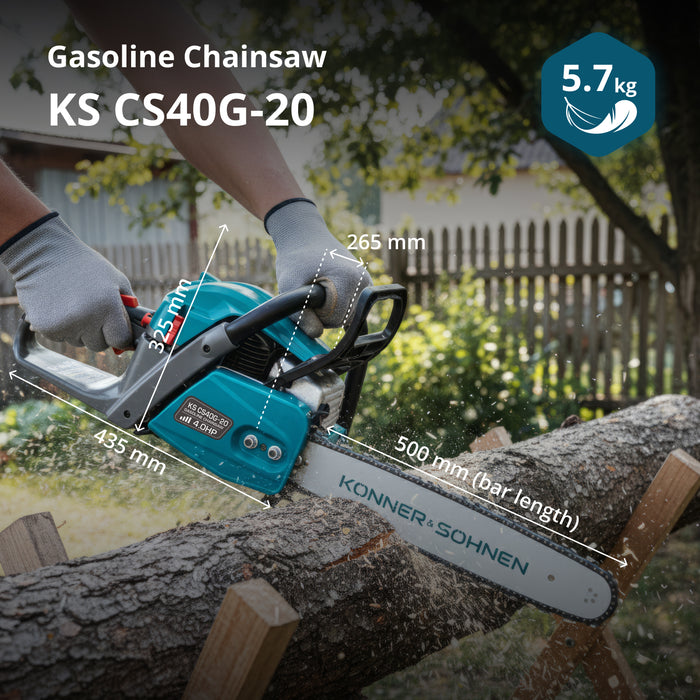 Gasoline chainsaw KS CS40G-20