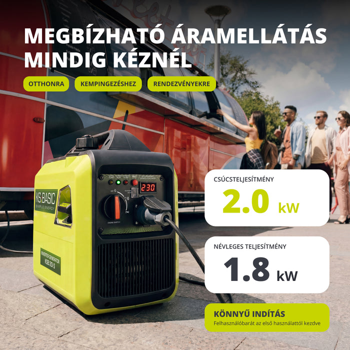 Inverter generátor KSB 20i S
