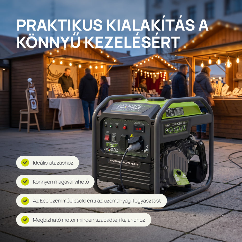 Inverter generátor KSB 38i