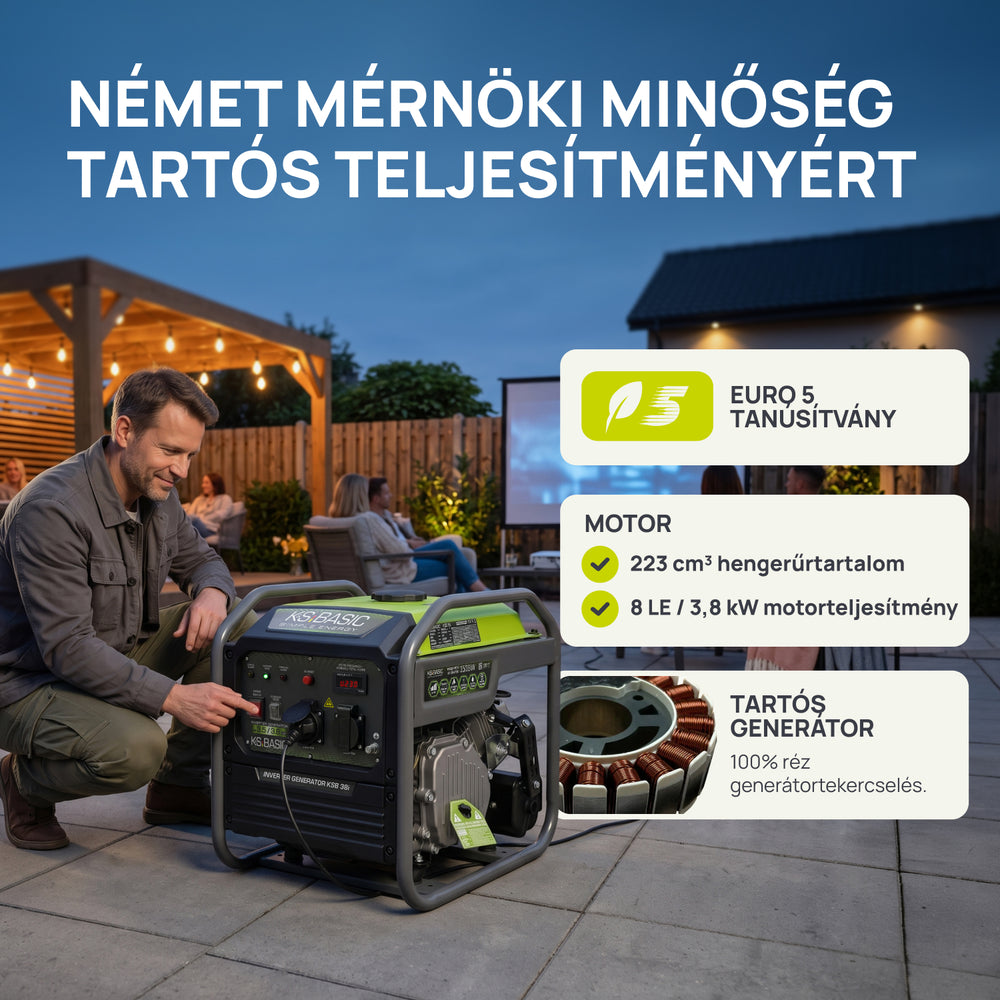 Inverter generátor KSB 38i