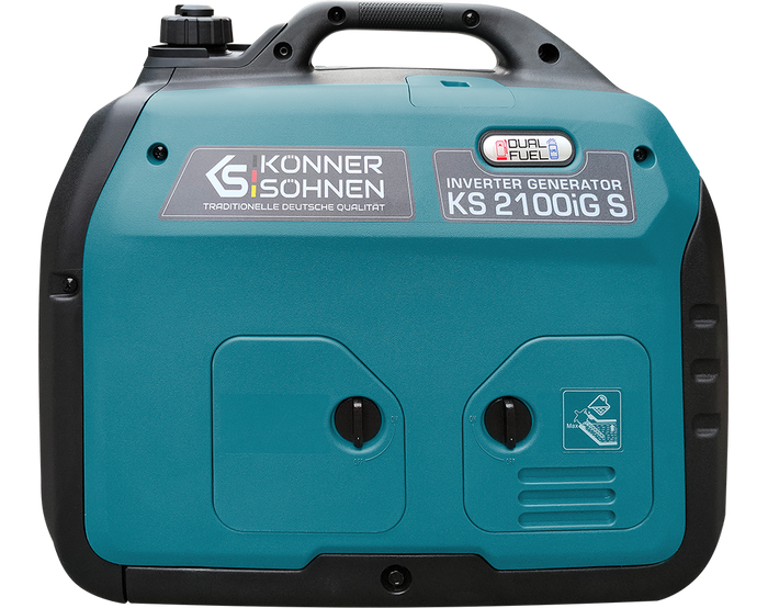 LPG/gasoline inverter generator KS 2100iG S
