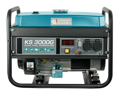 LPG/Gasoline Generator "Könner & Söhnen" KS 3000G