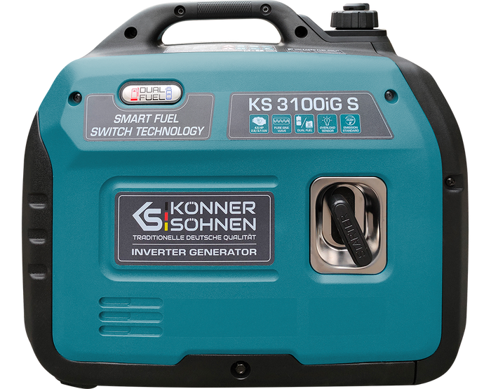 LPG/gasoline inverter generator KS 3100iG S