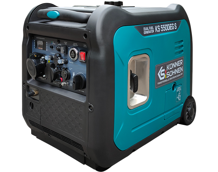 LPG/gasoline inverter generator KS 5500iEG S