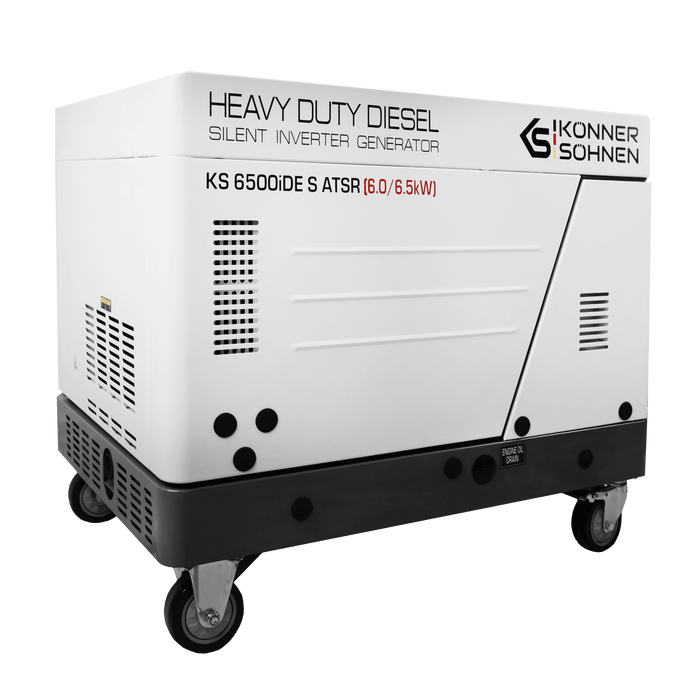 Diesel Inverter Generator in Soundproof Casing KS 6500iDE S ATSR