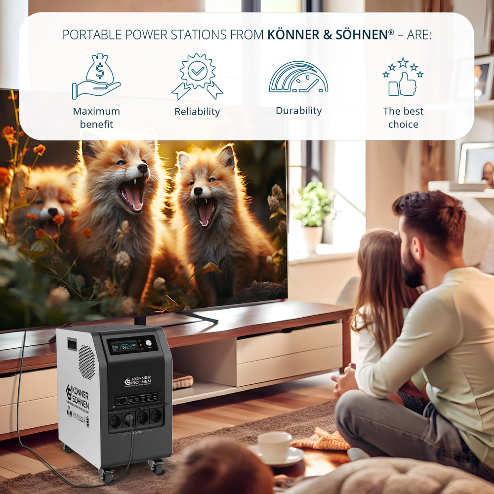 KS 3000PS 3-in-1 Portable Power Station